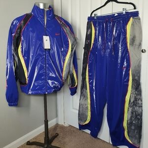 Nike Project FROG Tracksuit - Jacket & Pant Sz L Deep Night Black New $335